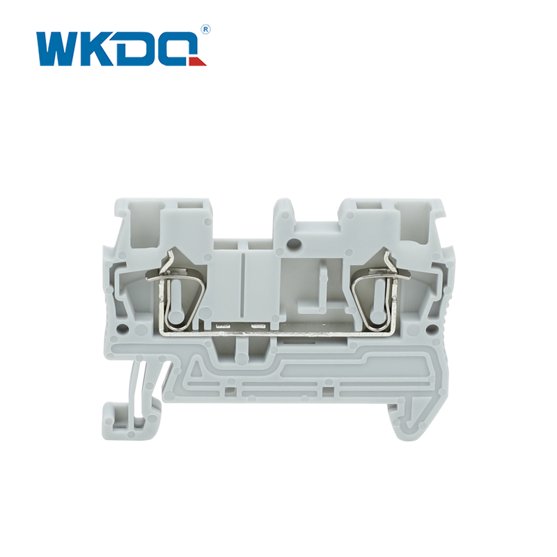Bloque de terminales de resorte PA66 de nailon resistente al fuego de 16 AWG