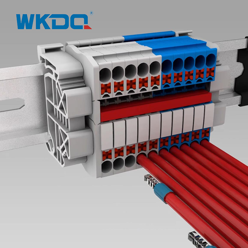WONKE ELECTRIC: bloques de terminales a presión que aumentan la eficiencia del cableado en un 50 %