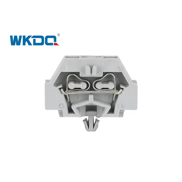 Conector de bloque de terminales tipo resorte 260-301B, montaje a presión, sin tornillos, 2 conductores, ahorro de tiempo, Color gris de alta calidad