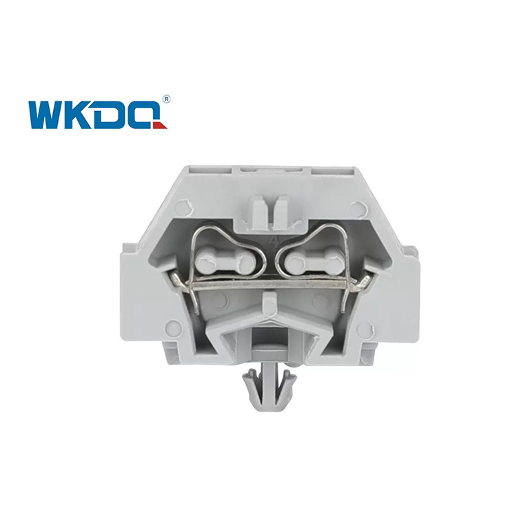 Conector de bloque de terminales tipo resorte 260-301B, montaje a presión, sin tornillos, 2 conductores, ahorro de tiempo, Color gris de alta calidad
