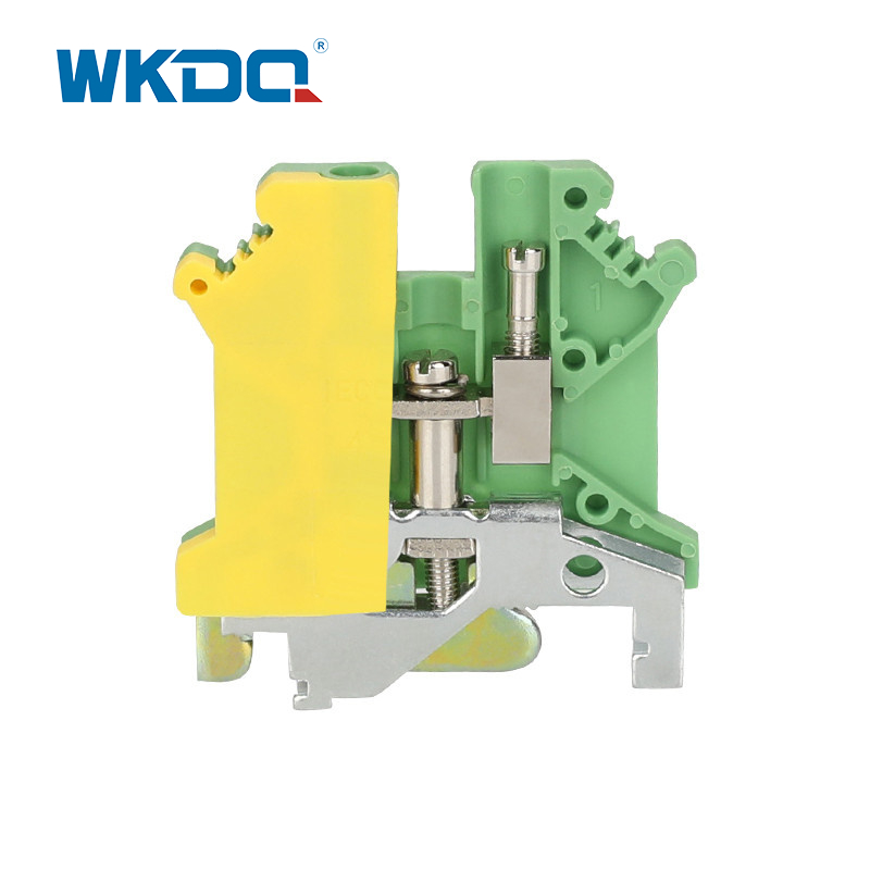 Bloques de terminales del cable de conexión a tierra del carril Din del tornillo de 800V 41A