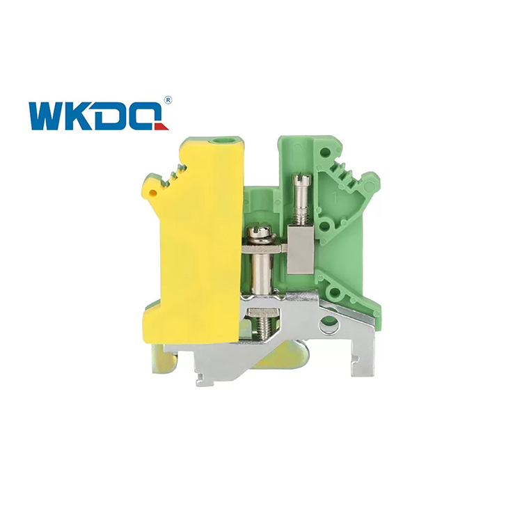Bloques de terminales de cable de conexión a tierra de riel DIN de tornillo de 800V 41A