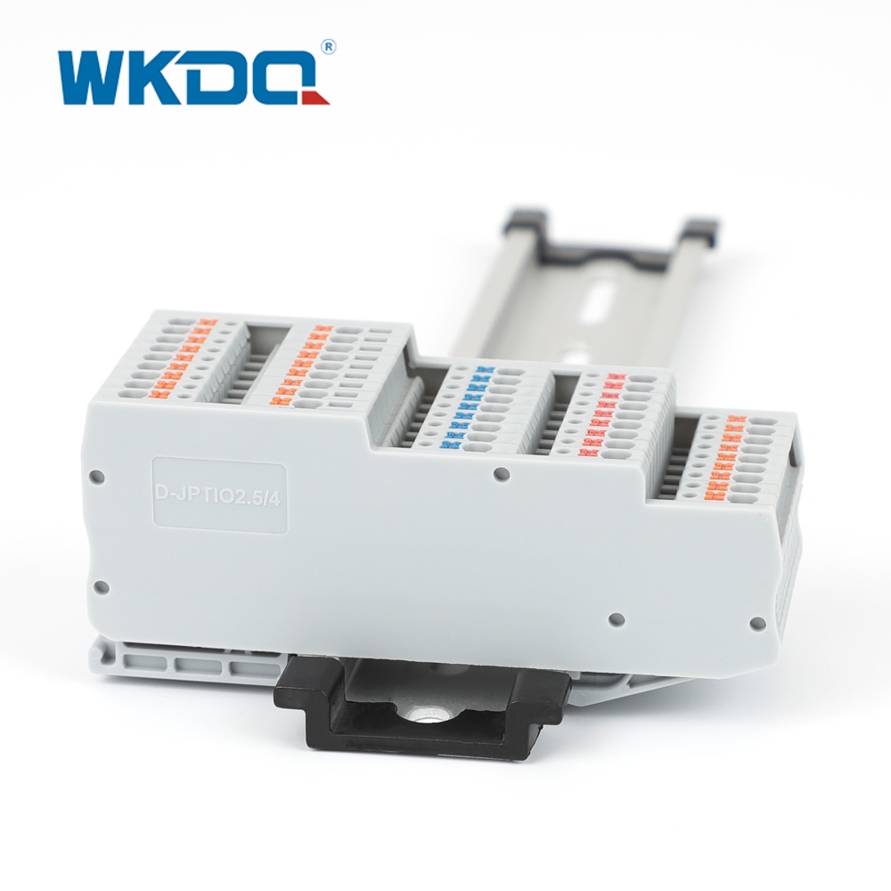 D JPTIO2.5 Cubierta del bloque de terminales de 4 cables blandos