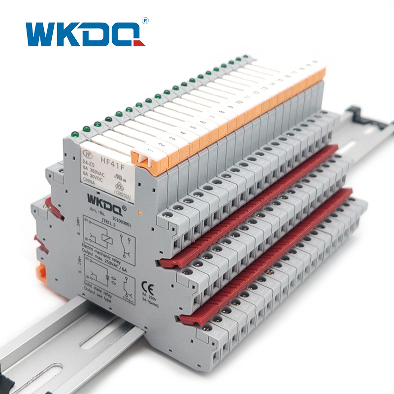 Relés de estado sólido y relés electromecánicos Terminal Block