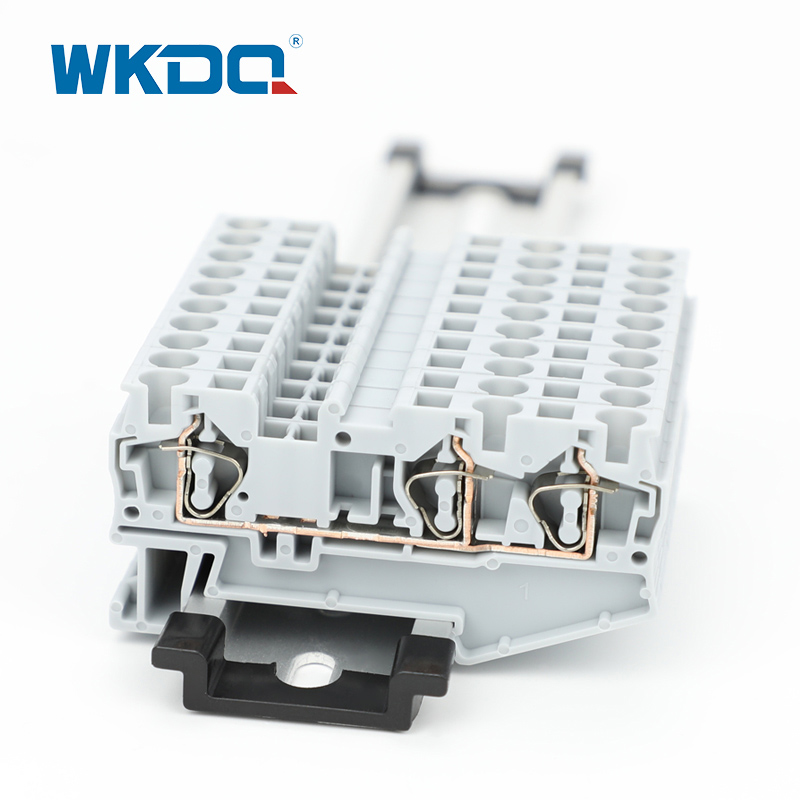Conector de bloque terminal de Twin Springs